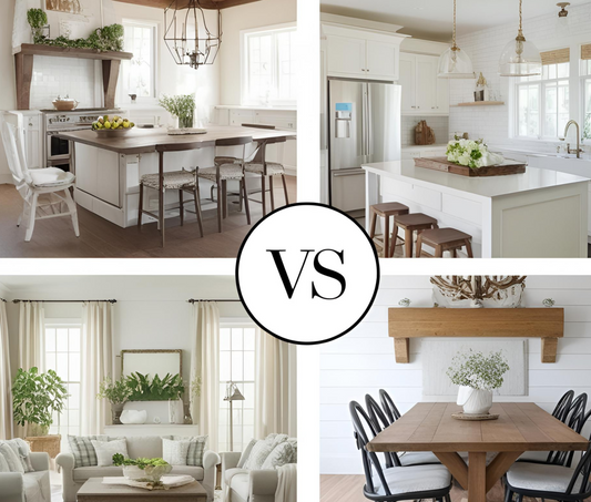 Modern Farmhouse versus Cottagecore
