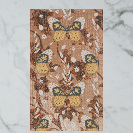 Shown in detail on a marble countertop