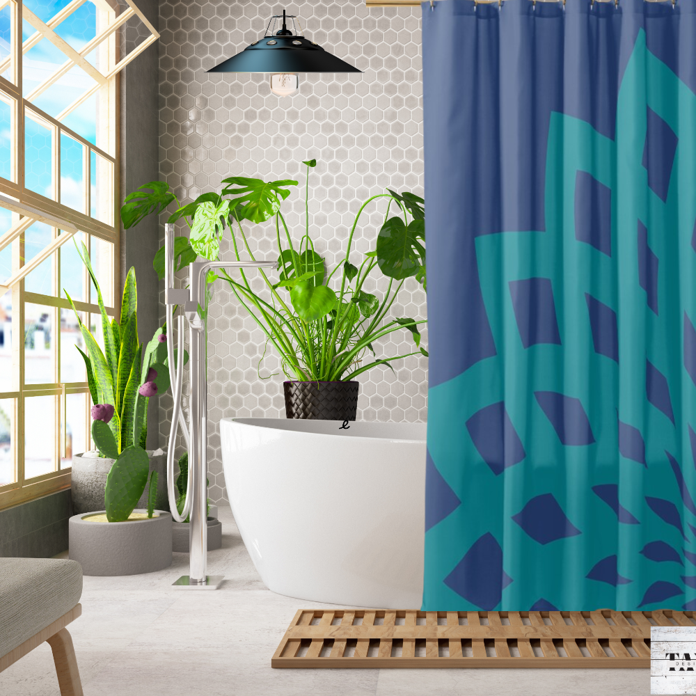 shown in a modern bathroom