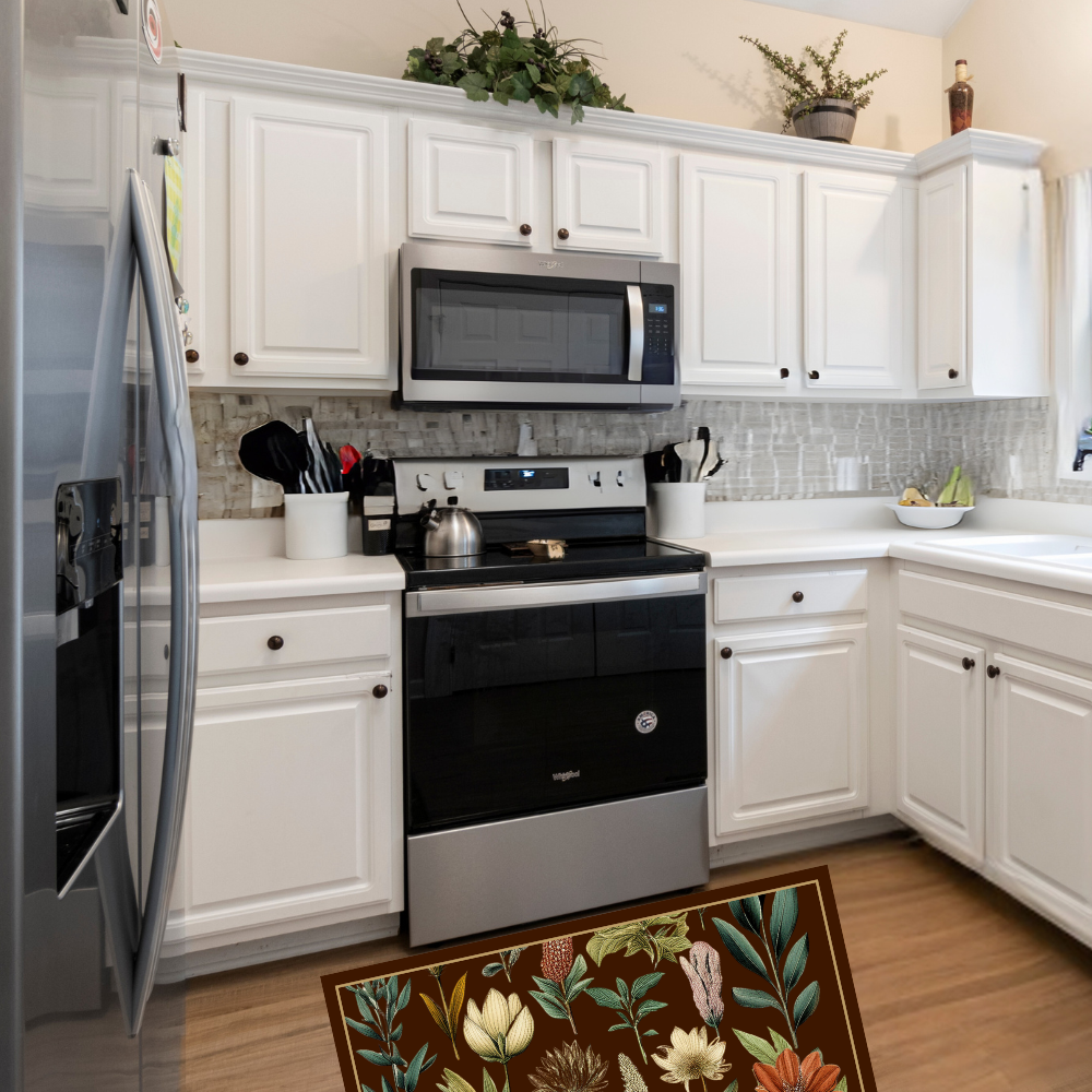 Shown in a modern kitchen