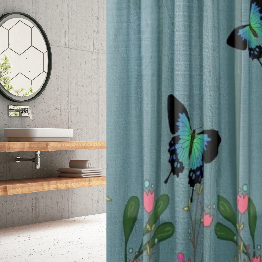 shown in a modern bathroom