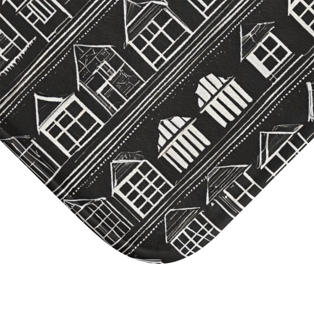 closeup of home sweet home area rug