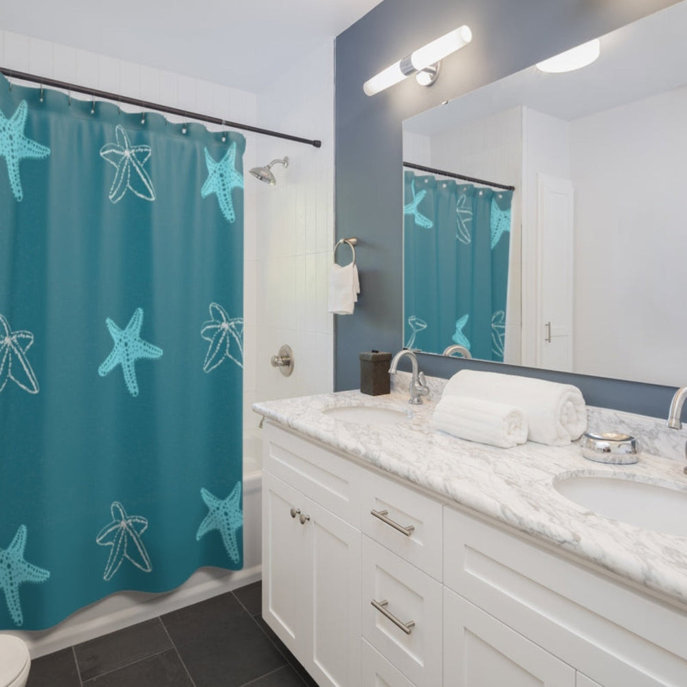 shown in a plain white bathroom
