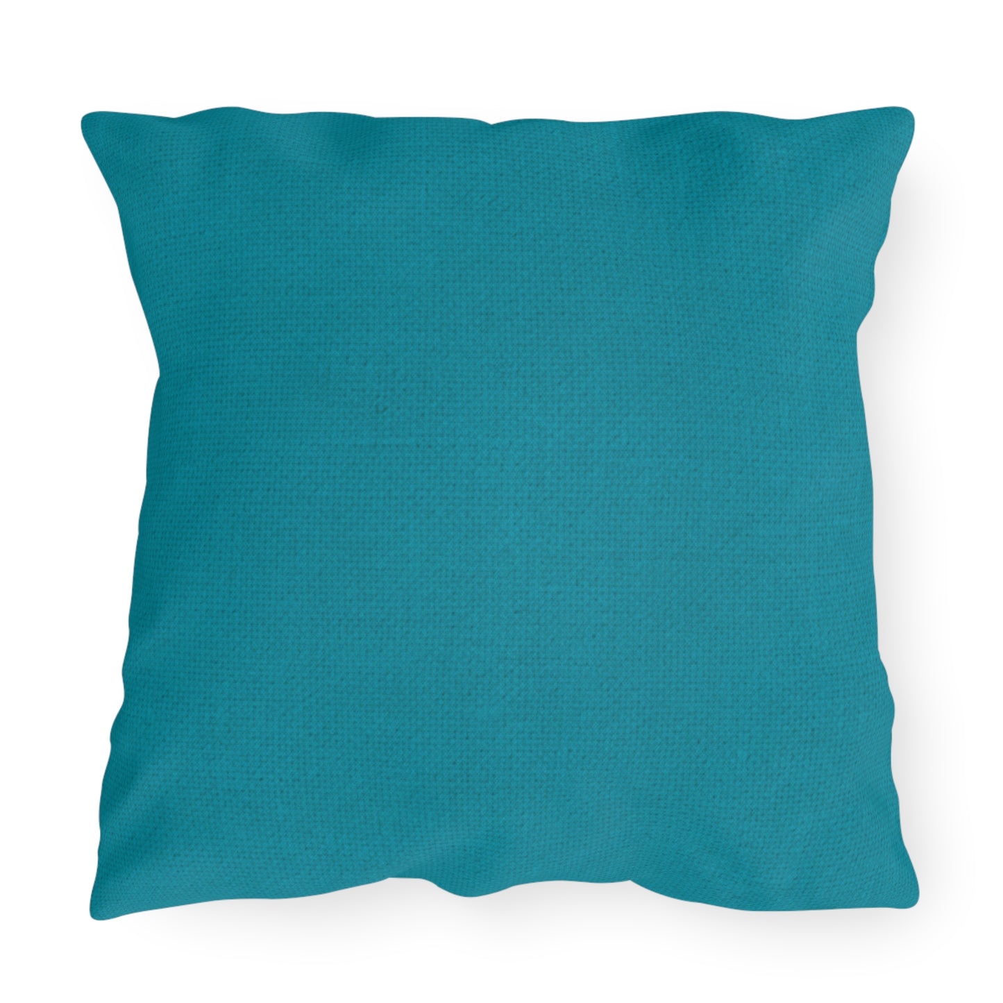 Outdoor Pillow - Solid Teal Weather-Resistant Patio Cushion