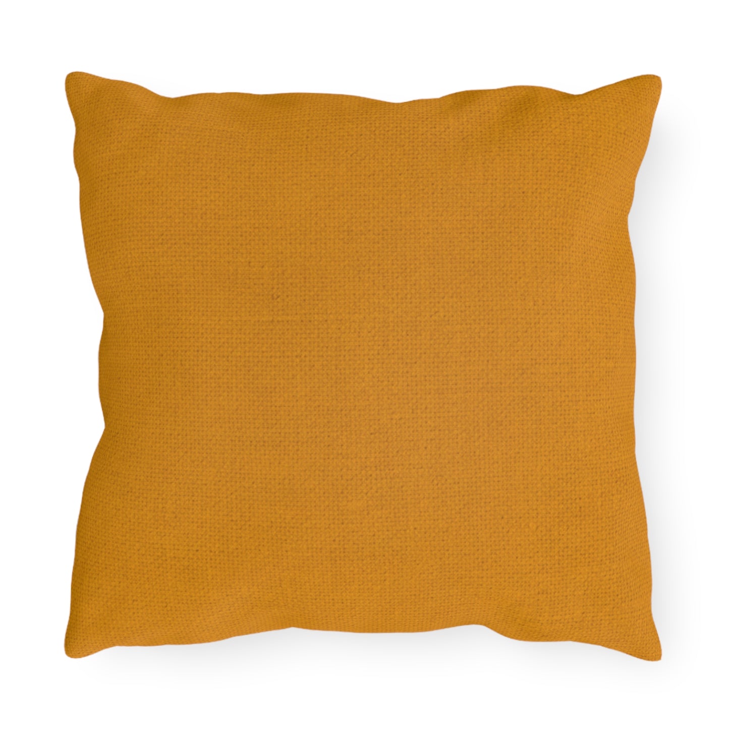 Solid Outdoor Throw Pillow — Weather-Resistant Patio Accent
