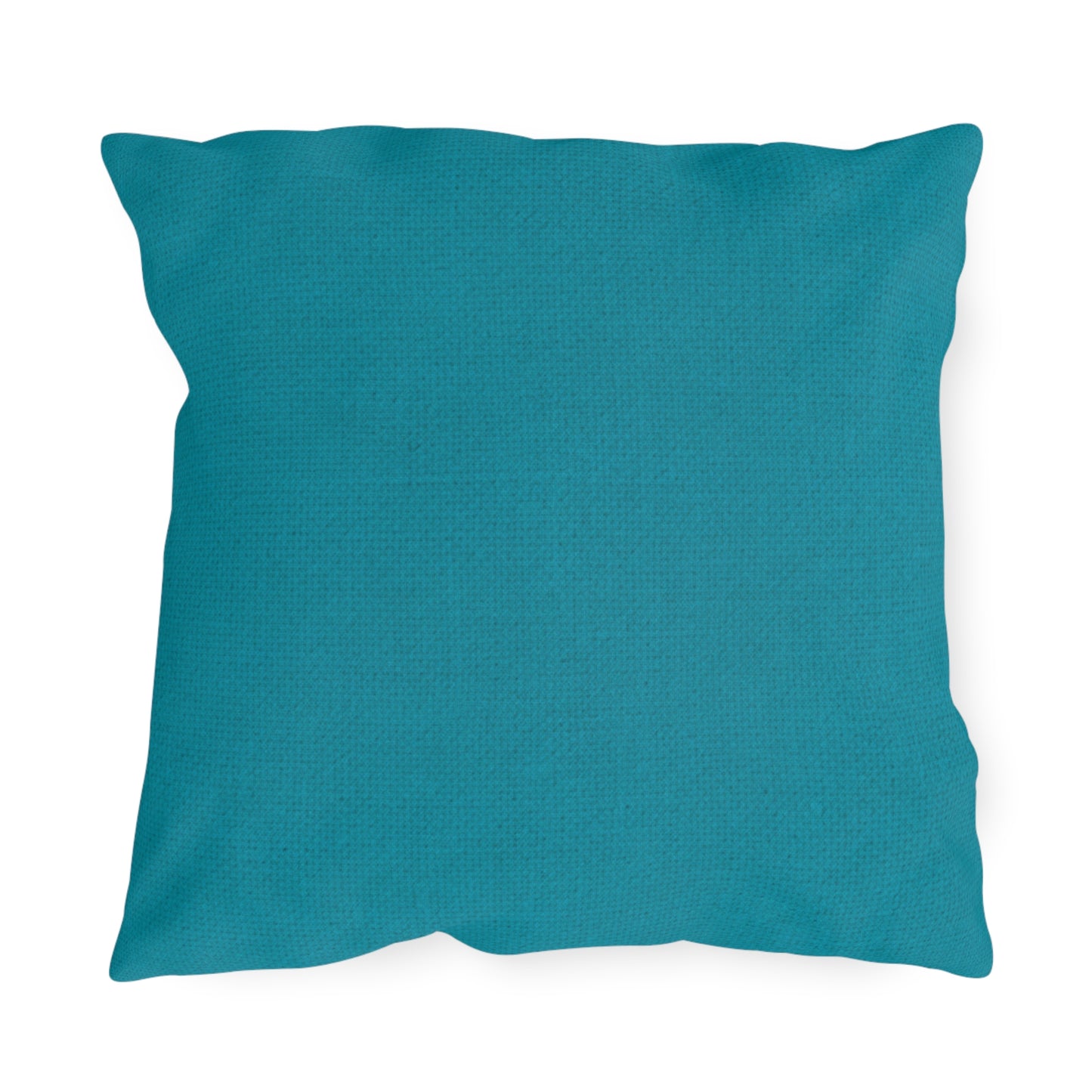 Outdoor Pillow - Solid Teal Weather-Resistant Patio Cushion