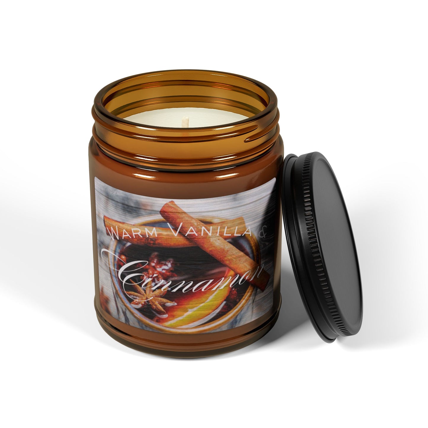 Aromatherapy Candle - Warm Vanilla and Cinnamon