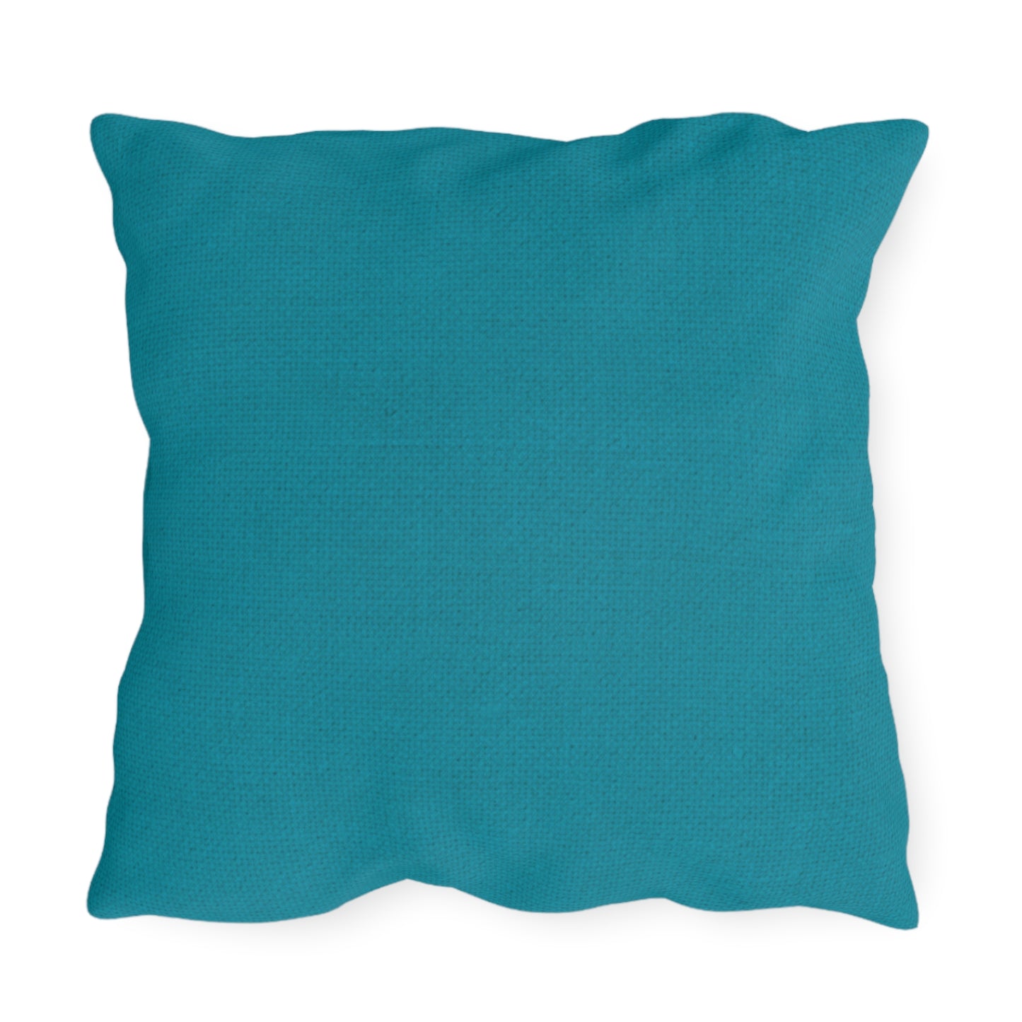 Outdoor Pillow - Solid Teal Weather-Resistant Patio Cushion