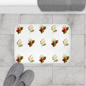 Apron-I Love Strawberries Nostalgic Strawberry Print