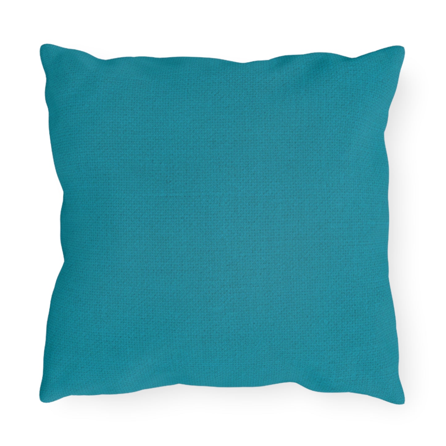Outdoor Pillow - Solid Teal Weather-Resistant Patio Cushion