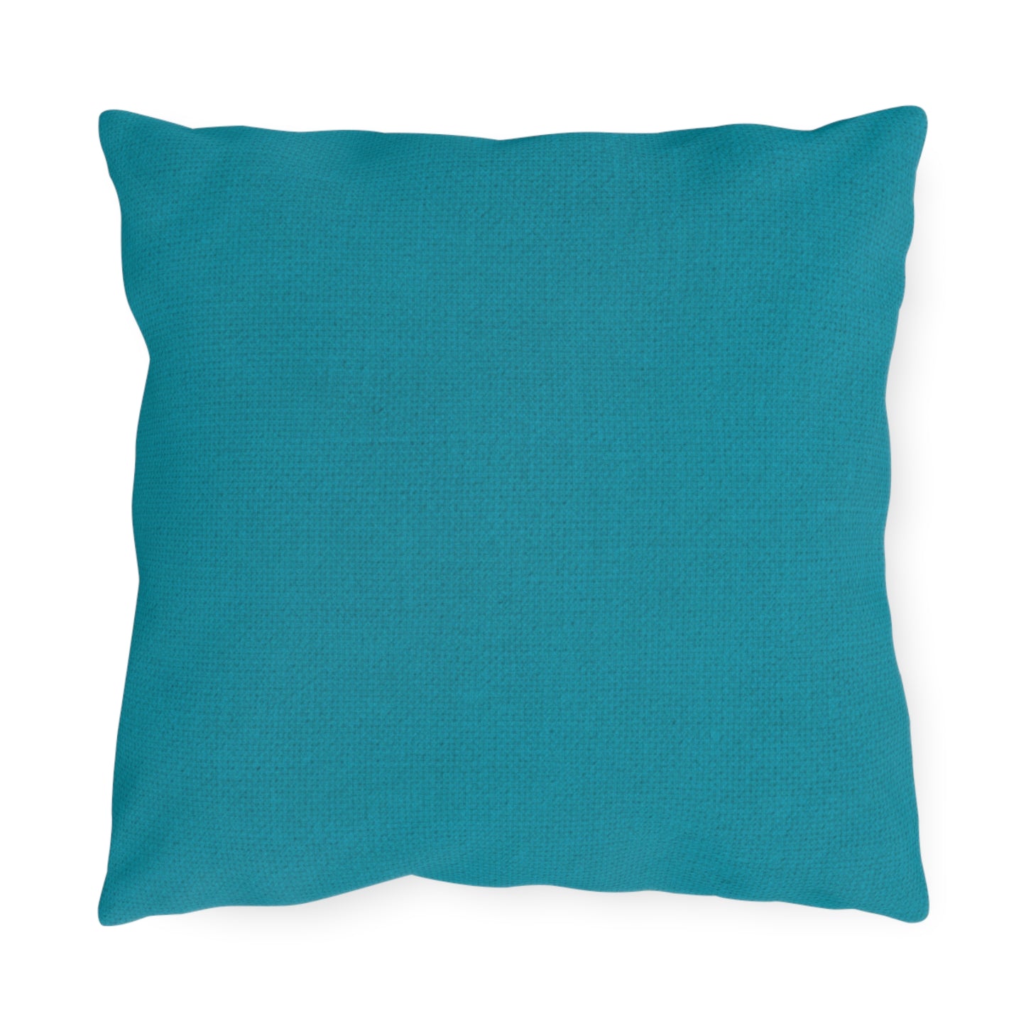 Outdoor Pillow - Solid Teal Weather-Resistant Patio Cushion