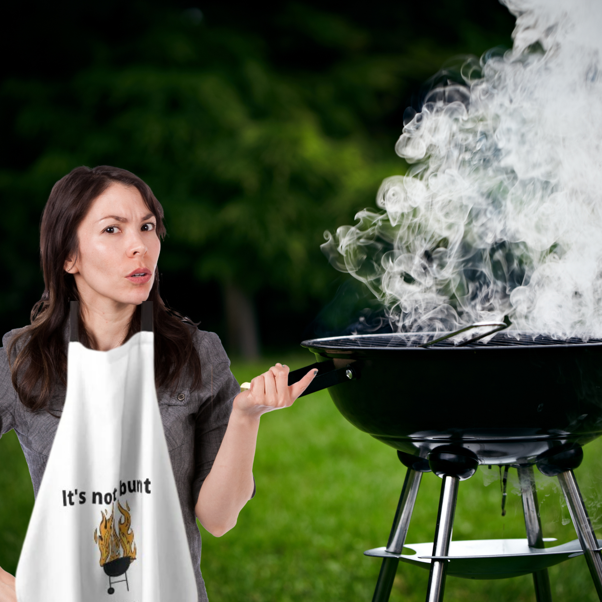 Apron-Its not Burnt its Cajun