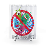 Shower Curtain -kids- Ew Germs Funny Bathroom Decor