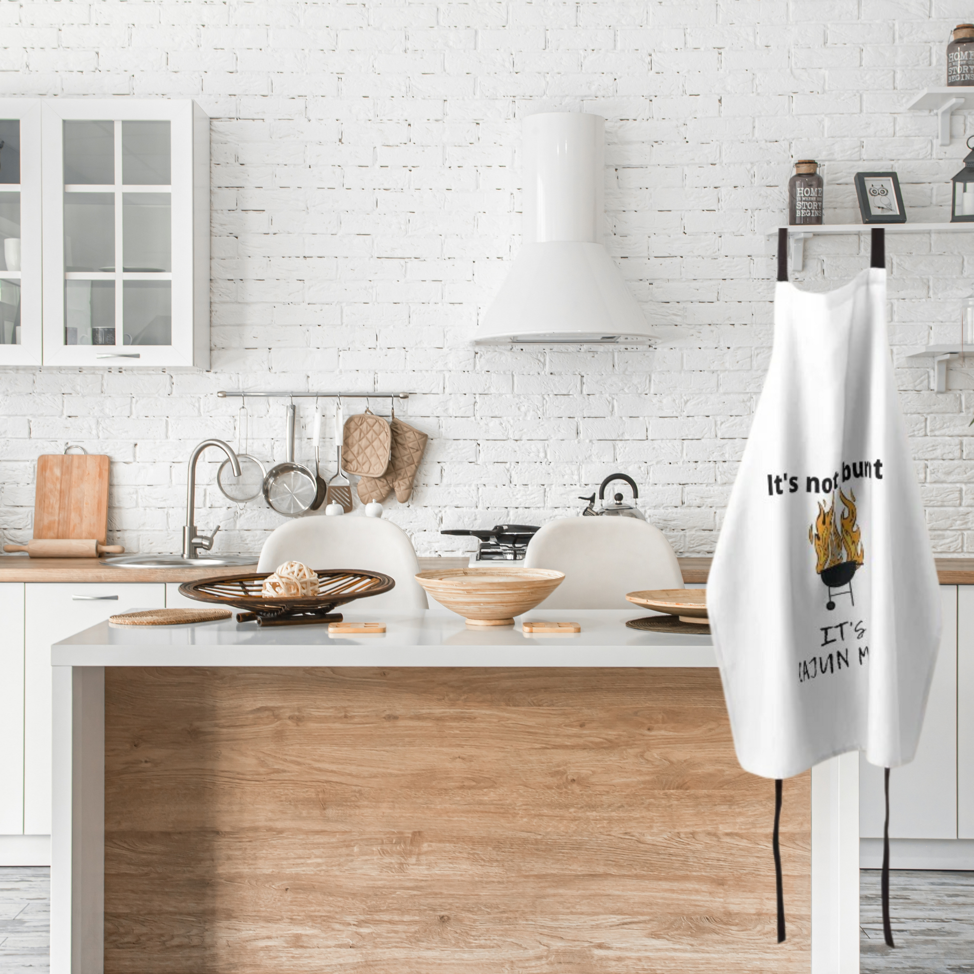 Apron-Its not Burnt its Cajun