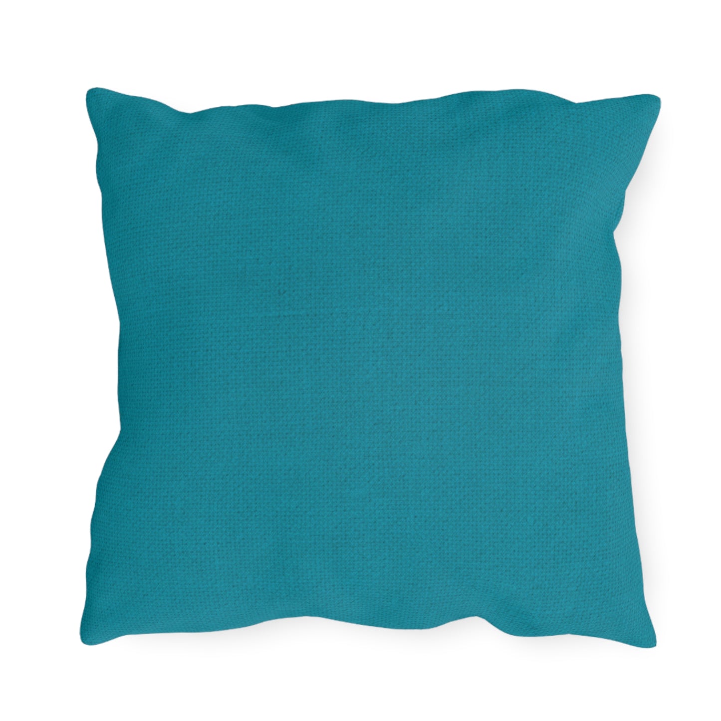 Outdoor Pillow - Solid Teal Weather-Resistant Patio Cushion