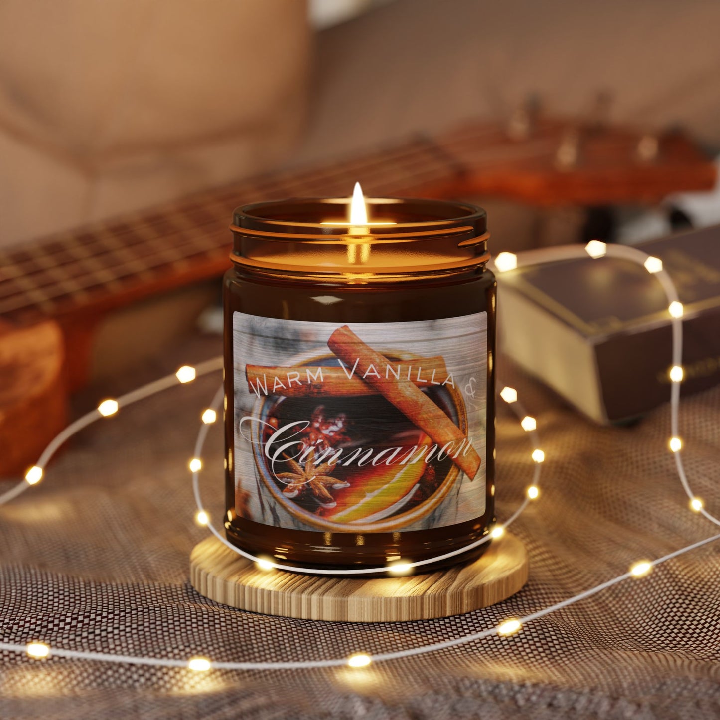 Aromatherapy Candle - Warm Vanilla and Cinnamon