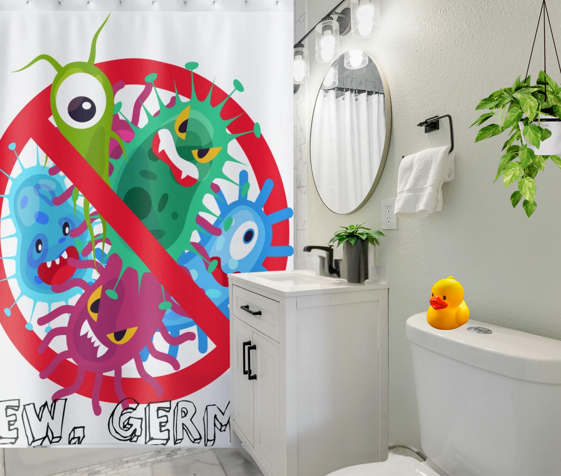 shown in a  bathroom