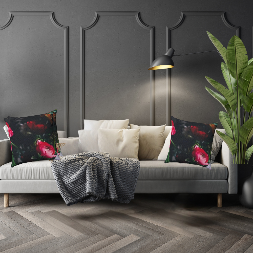 shown in a luxe living room