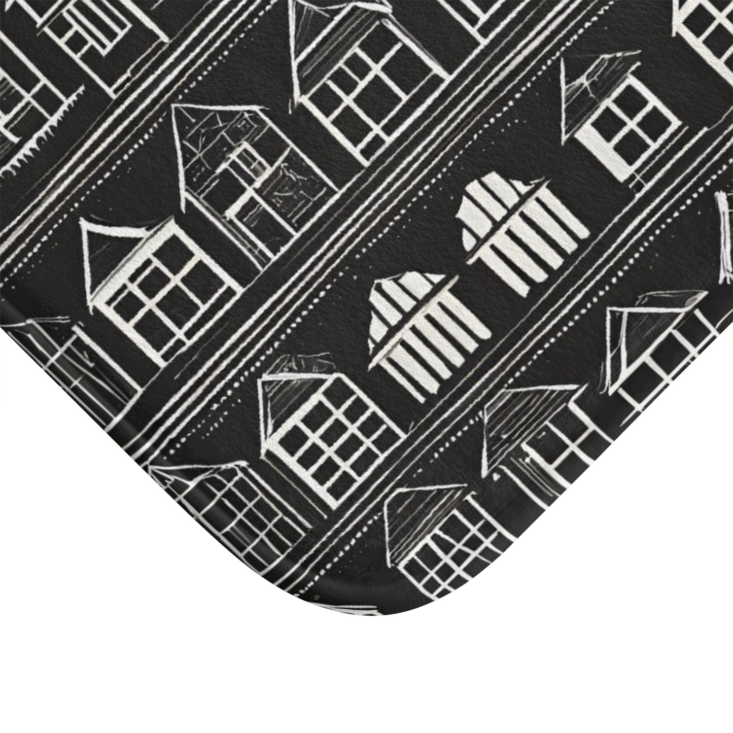 closeup of home sweet home area rug