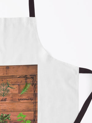 Apron-Rustic Herb Chart