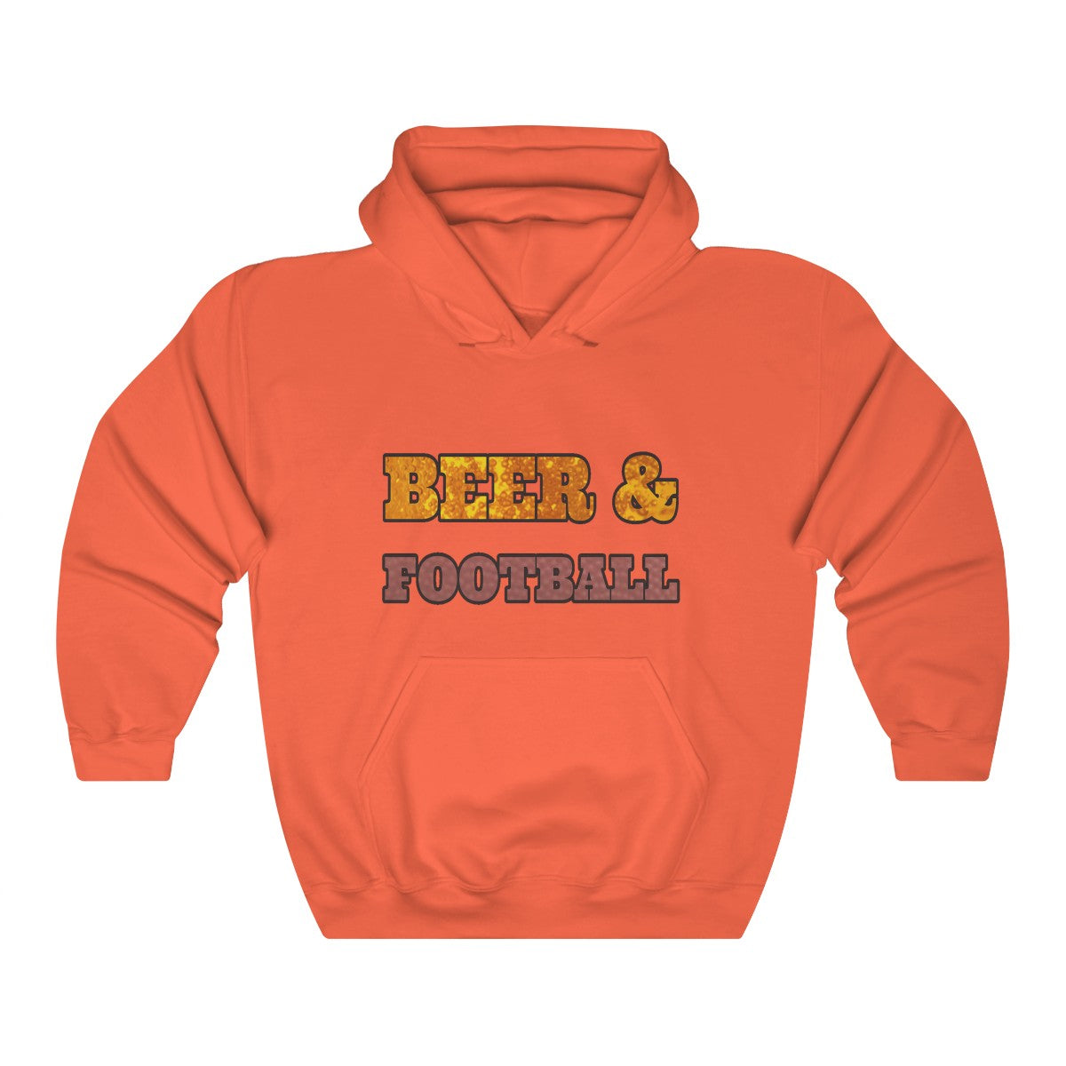 Unisex Heavy Blend™ Hooded Sweatshirt Beer and Football