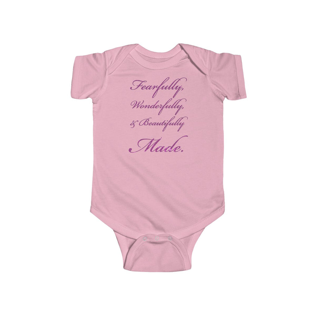 Fearfully and Wonderfully Made Infant Fine Jersey Bodysuit