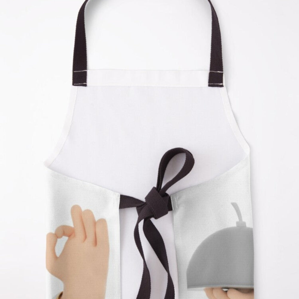 back of apron