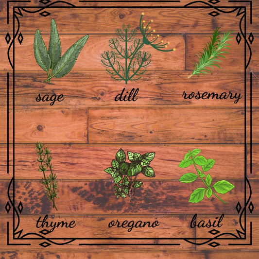 detail pf herb chart