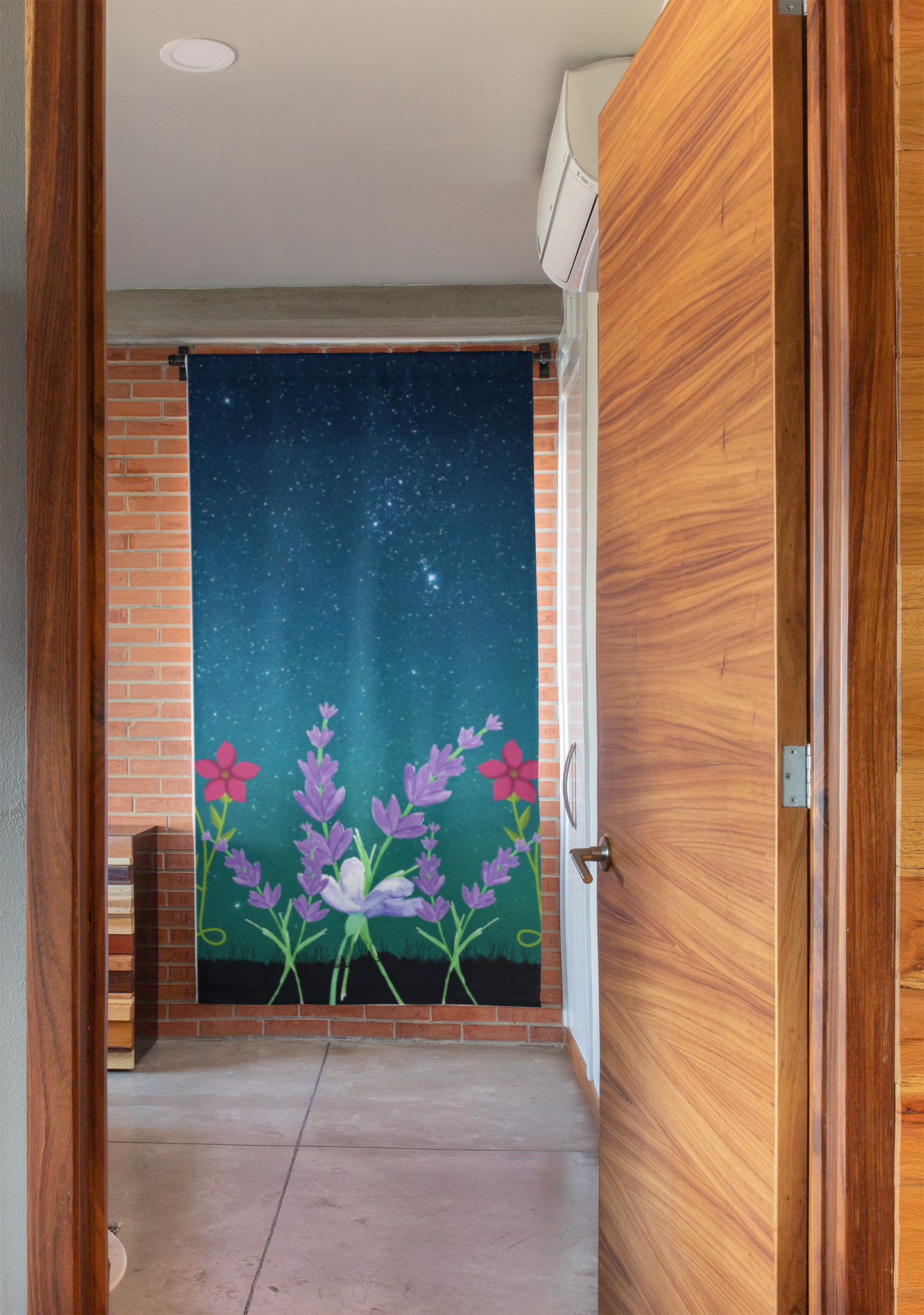 Garden in Moonlight Curtain Panels